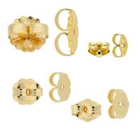 Gold Filled Friction Butterfly Back Earnuts